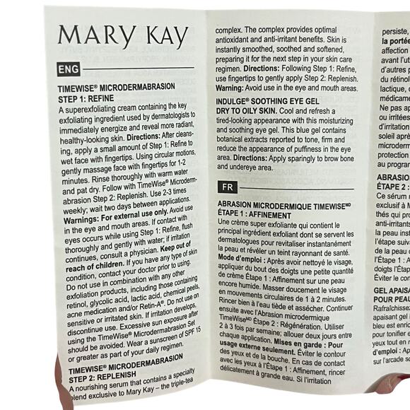 Mary Kay Timewise Miracle Set Microdermabrasion 3 Step - Picture 4 of 4